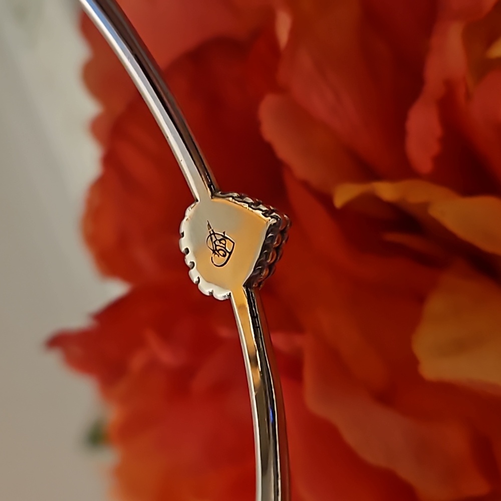 Brighton Twinkle Heart Shape Bangle Bracelet - image 3